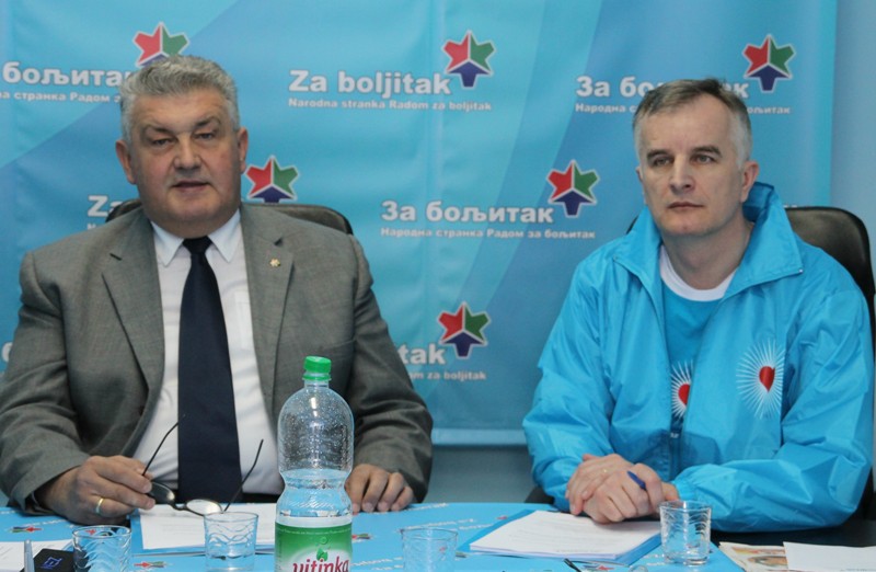 08.05.14. Sinisa Kajmakovic i Jerko Ivankovic Lijanovic na sastanku